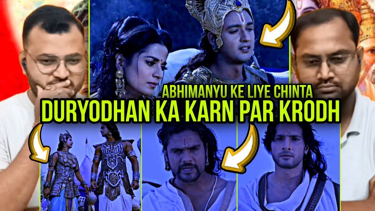 Mahabharat Episode 235 Part 1 | Reaction | Dronacharya forms a Chakravyuha.