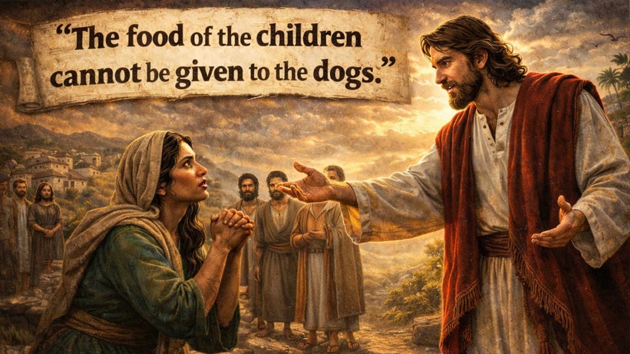 Day 18 - Lenten Bible Study | Gospel of Mark 7:24-37