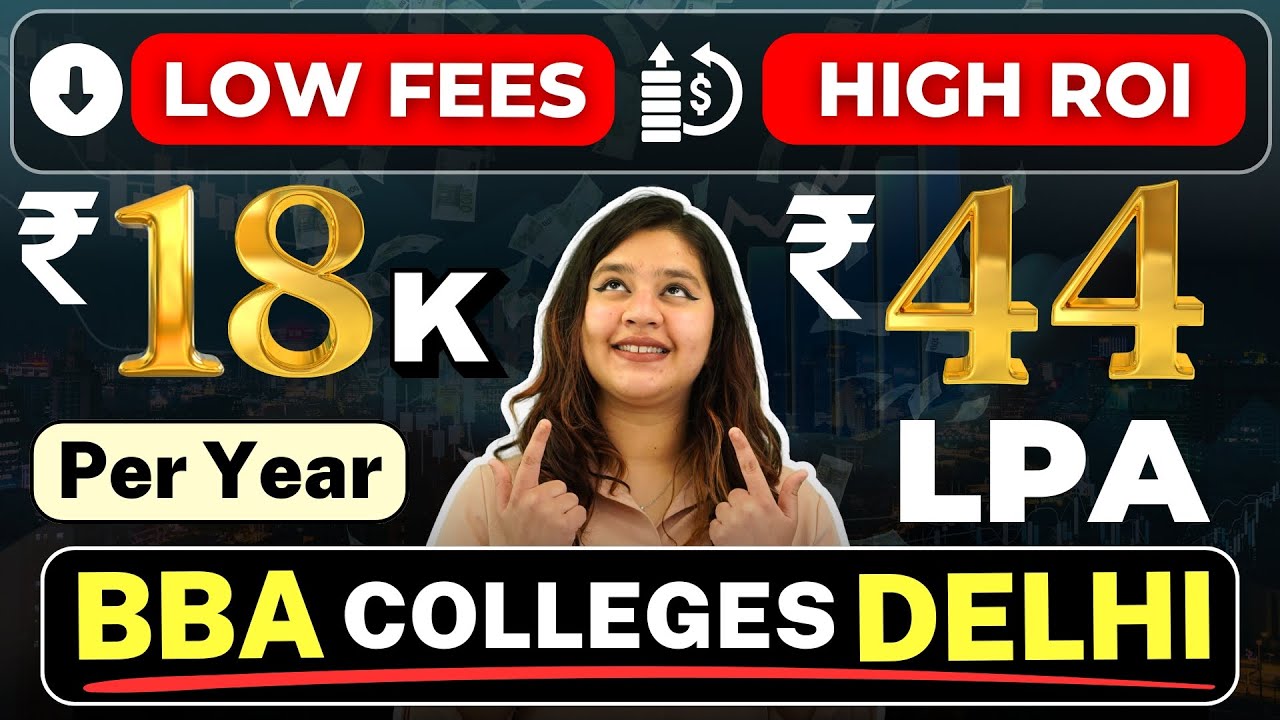 💥Low Fees BBA Colleges😱Best Budget BBA Colleges in Delhi & High ROI💥#BBA #BBAColleges #BBAJobs