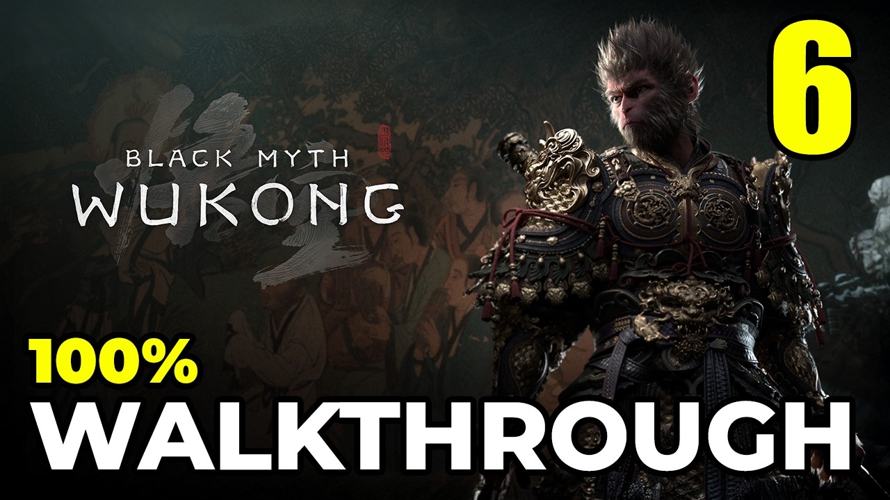 Black Myth Wukong – Part 6: Kingdom of Sahali & Loongs (100% Platinum Walkthrough | No Commentary)