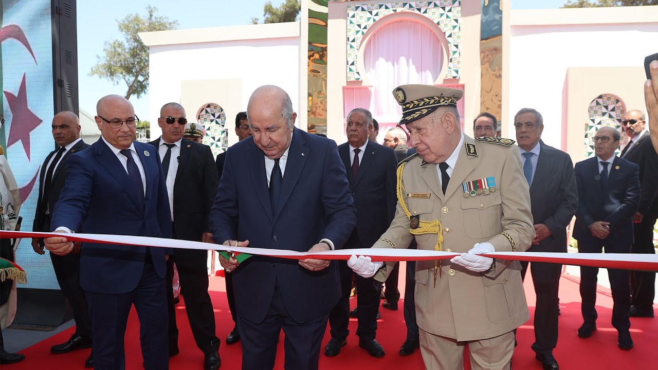 صفحة خاصة حول إشراف رئيس الجمهورية على افتتاح الطبعة الـ 56 لمعرض الجزائر الدولي