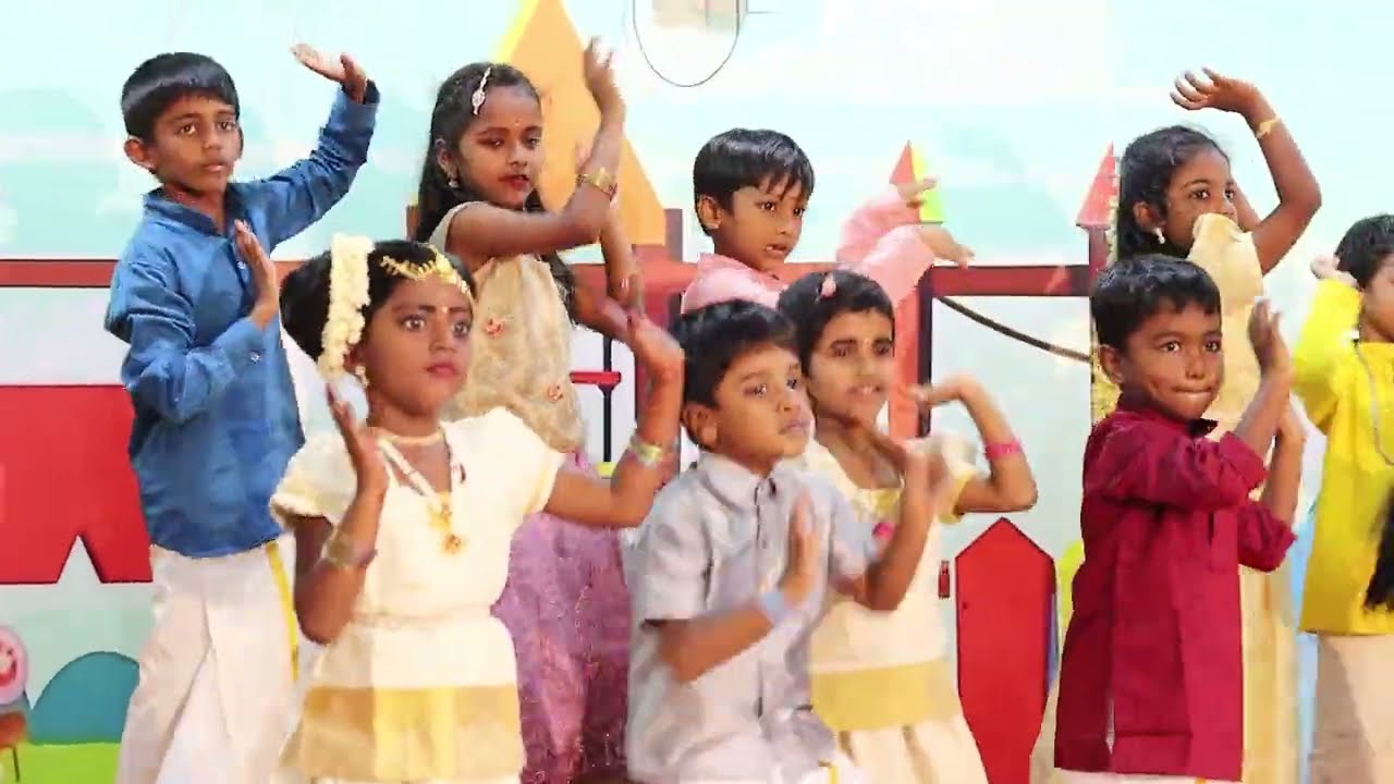 Onam Celebration U.K.G. Dance | Holy Queen Mat.Hr.Sec School | 2025