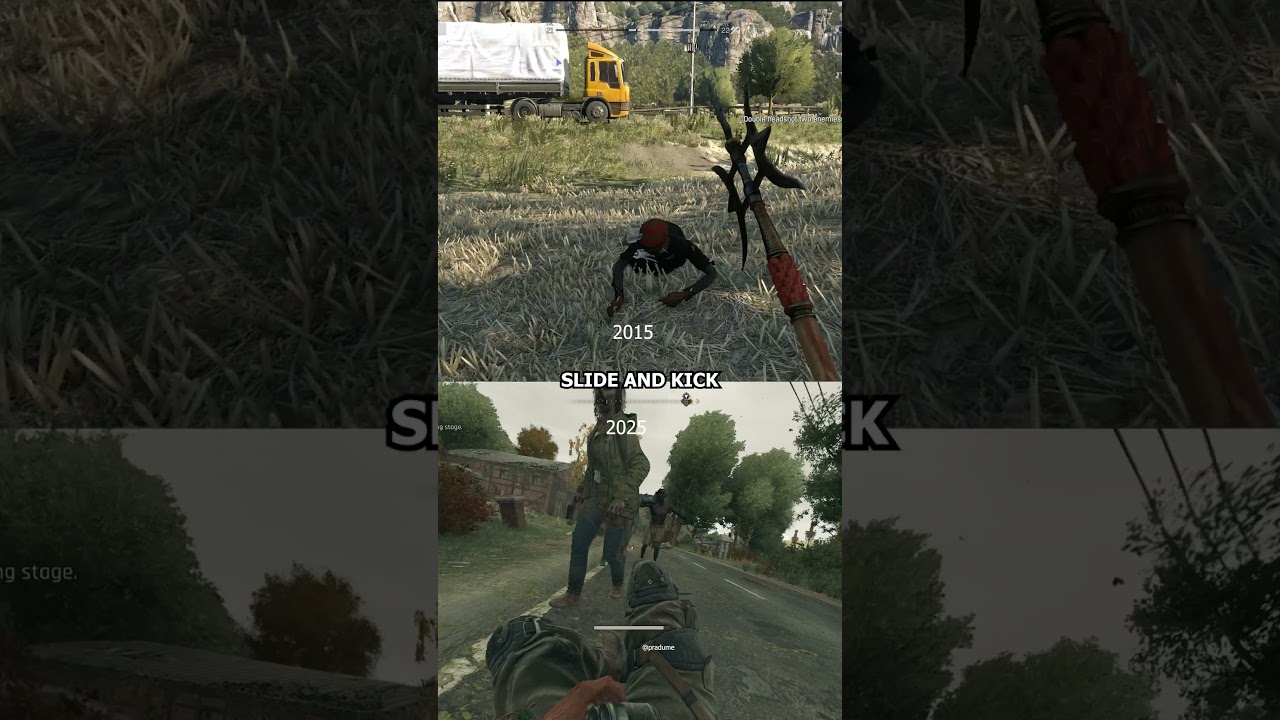 Kick Slide Skill Dying Light Beast Dying Light #shorts #dyinglight
