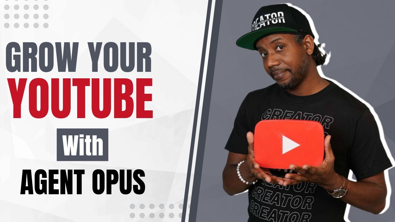 Grow FASTER on YouTube With OpusClip and Agent Opus Motion Designer!