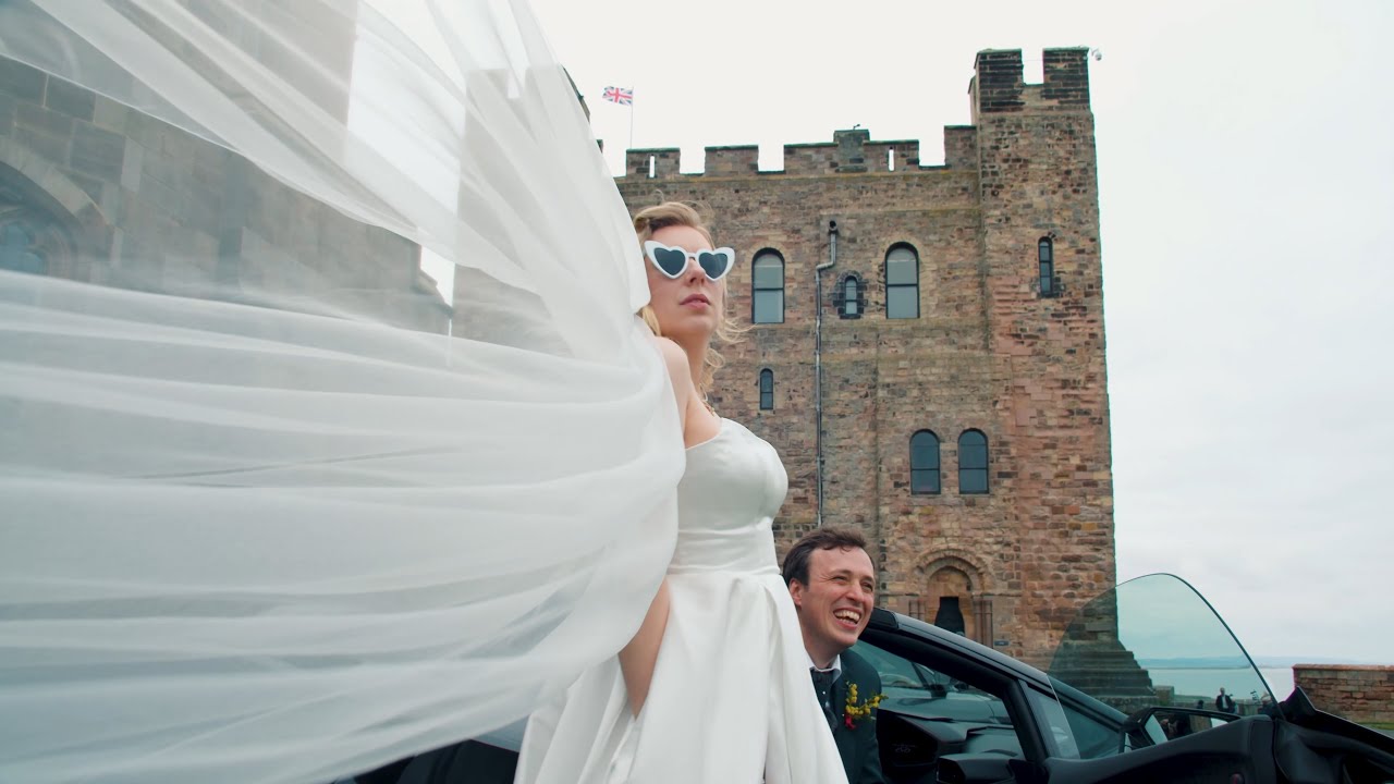 Peta and Adam's Wedding Highlight Film at Bamburgh Castle