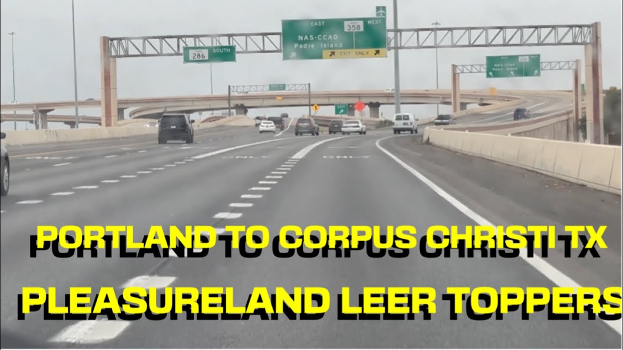 Portland, TX to Corpus Christi, TX Pleasureland Leer Toppers