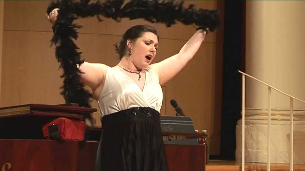 2013: Danita Weatherstone, soprano. MasterClass with Emma Matthews and David Harper
