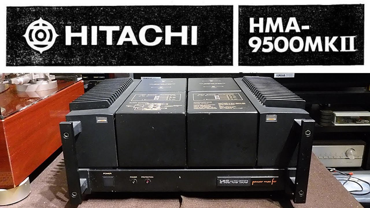 LO-D  HMA-9500MK2   MOSFET　飛んで来る中高音　往年の名機　 #オーディオ　#lod  #hma9500mk2　#長岡鉄男　#cdx2200    #ローディ　#往年の名機