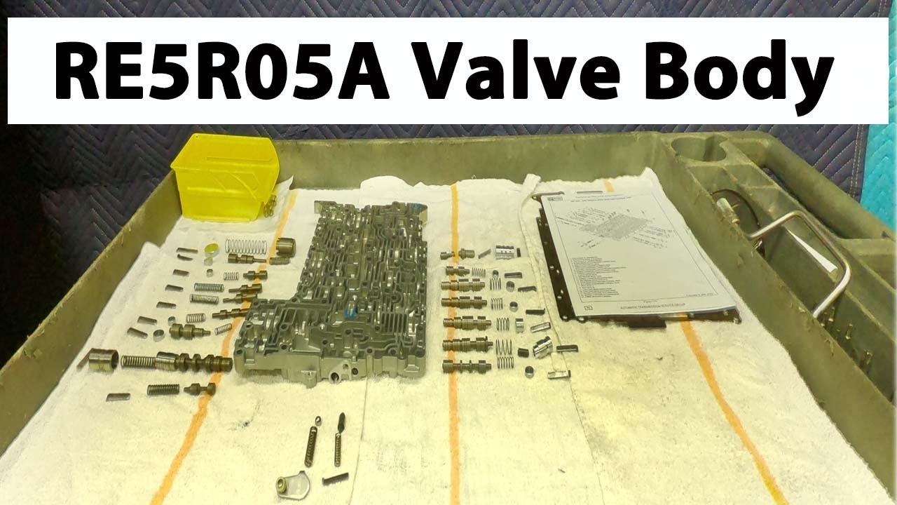 Корпус клапана автоматической коробки передач Nissan RE5R05A