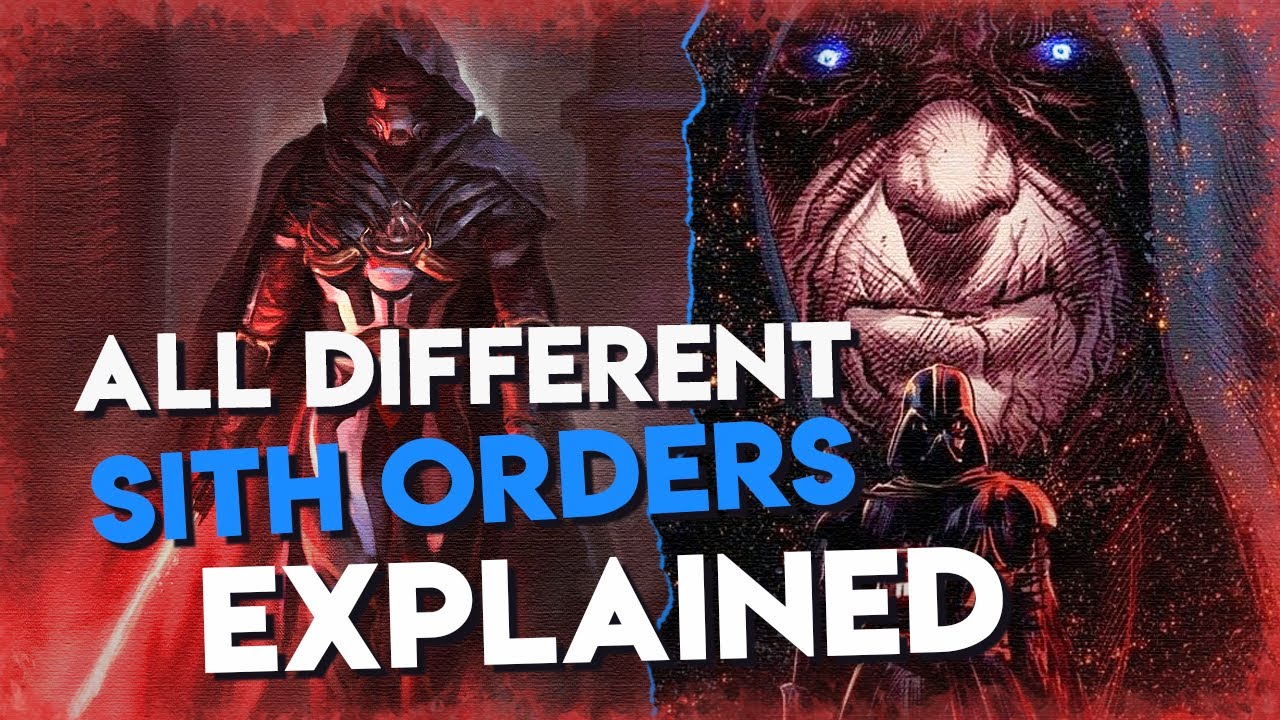 Why Each Sith Order was so Different to the Last
