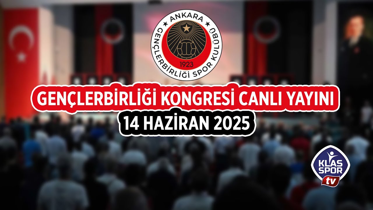 GENÇLERBİRLİĞİ SPOR KULÜBÜ OLAĞAN GENEL KURULU CANLI YAYIN (14 Haziran 2025)