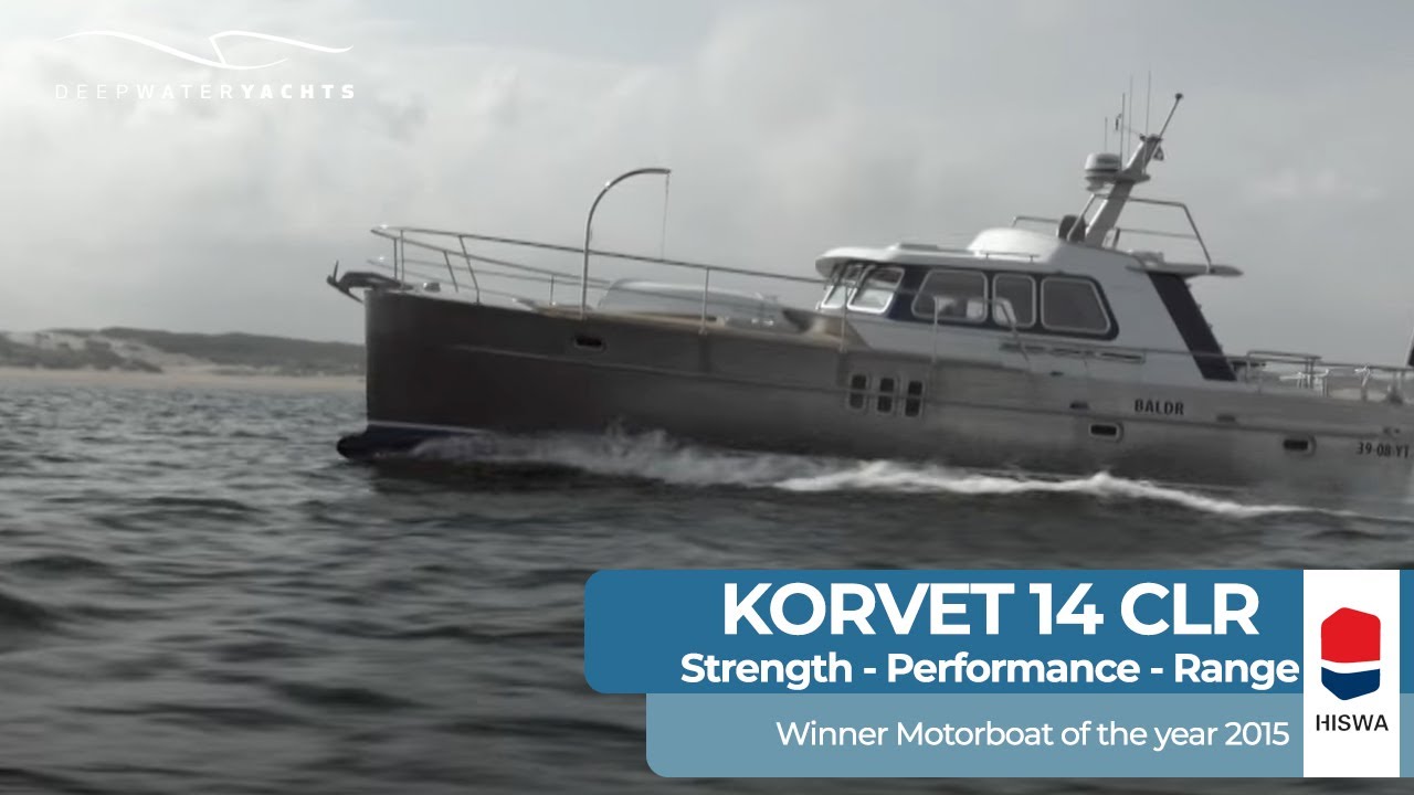 KORVET 14 CLR | Award-winning aluminum explorer yacht | best small expedition boat
