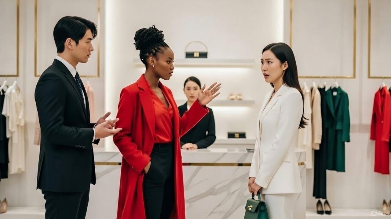 Black Woman Slaps Korean Billionaire's Sister—His Reaction Left Everyone SPEECHLESS