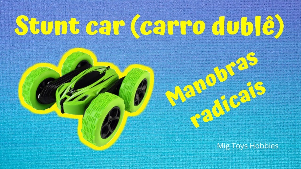 Stunt Car (Carro dublê) carrinho de controle remoto TOP!!!
