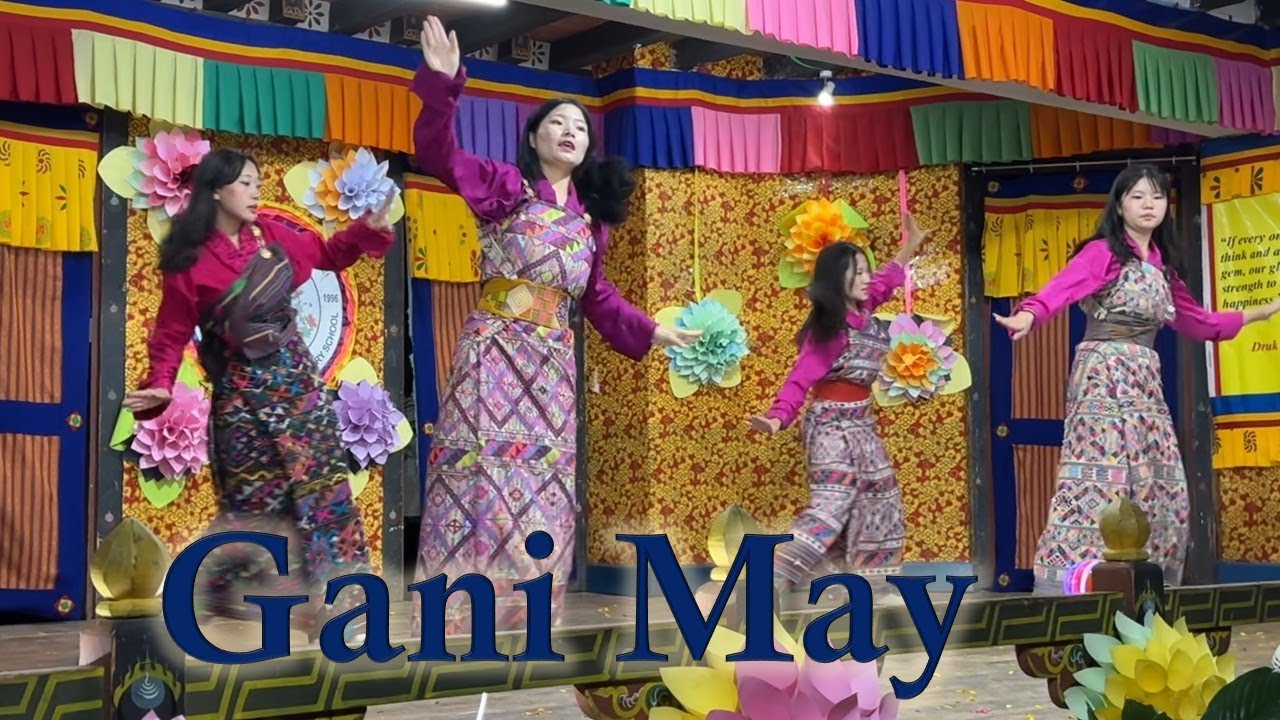 gani may bhutanese rigsar dance by Druk Dynamic Crew