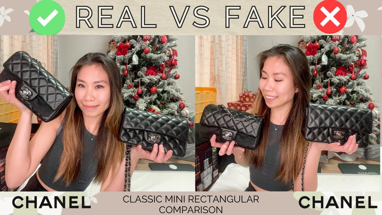 CHANEL Real Vs Fake -  classic mini rectangle //  What to look for (personal learning experience)