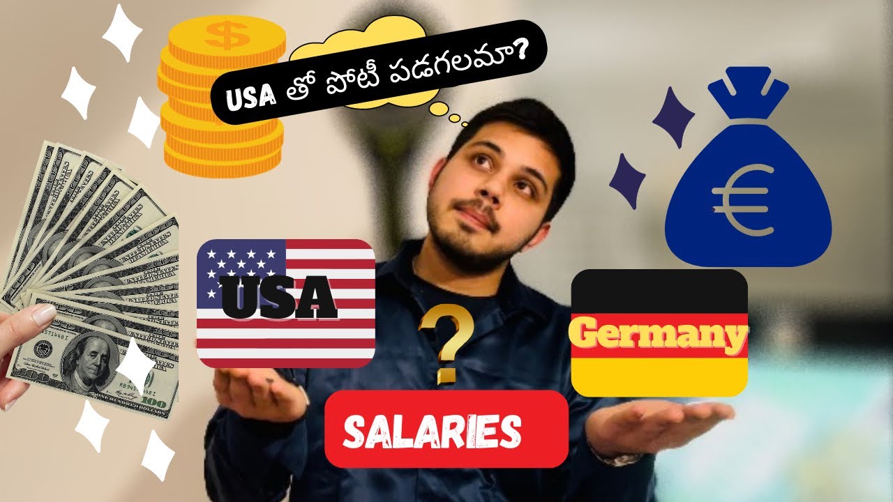 ❤️Salaries in Germany❤️|| USA and Germany salaries comparison👈||