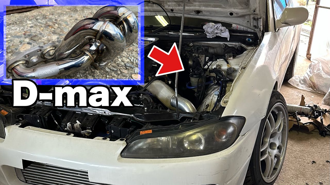 【S15DIY】直管、エキマニ交換で大爆音。レスポンスはいかに？