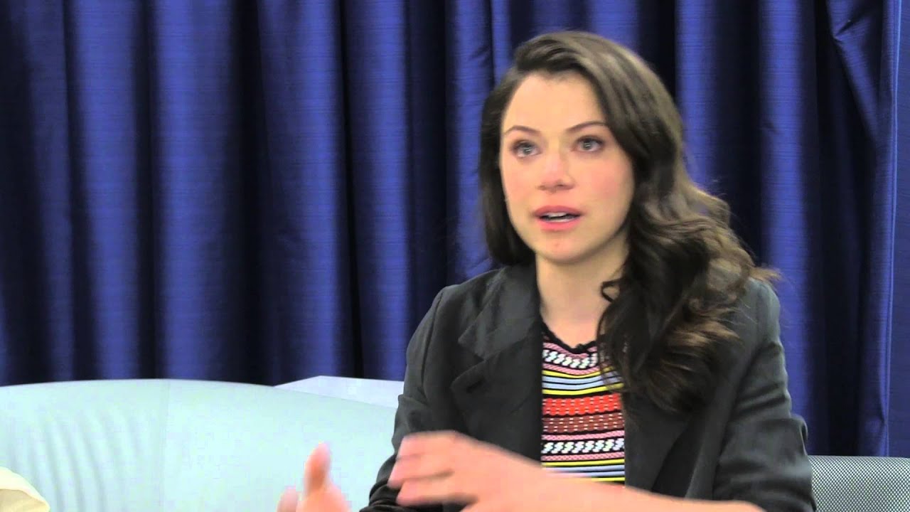 Tatiana Maslany tears up explaining why she's an LGBT ally