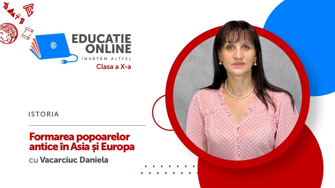 Istoria, clasa a X-a, Formarea popoarelor antice în Asia și Europa