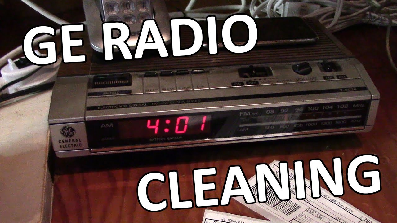 Cracking open the General Electric clock radio - Tinman Electronics 16