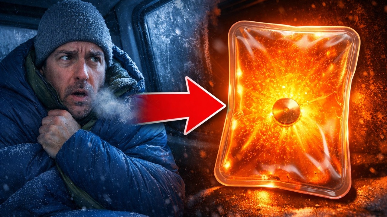 Why Smart Van Dwellers Heat Their Body — Not the Van (Cheap $1 Method)