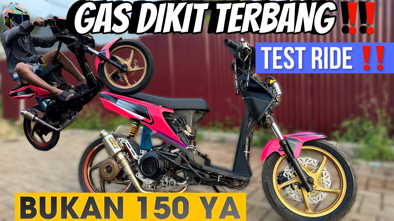 GAS DIKIT JENGAT ‼️TEST LANGSUNG BEAT 113 CC PORTING