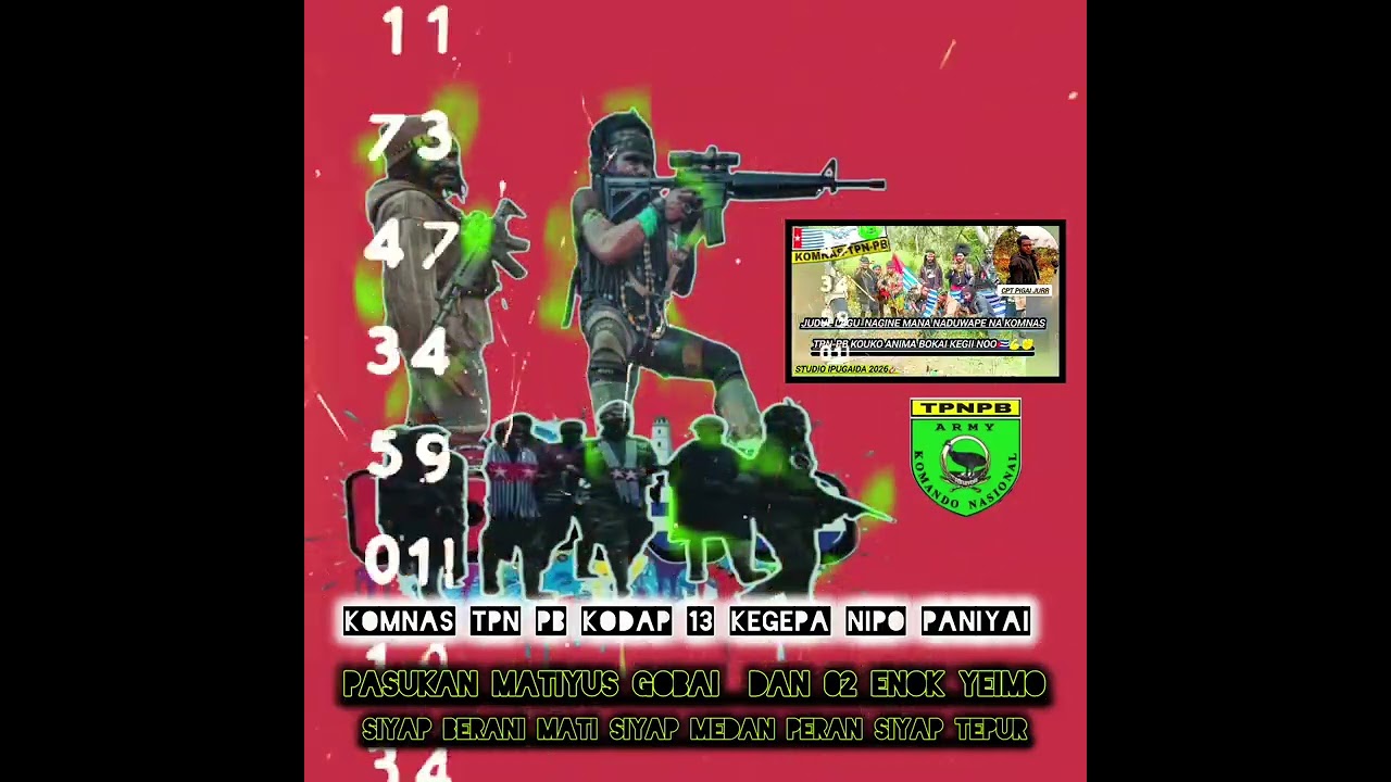LAGU PER JUWAGAN PAPUA  NAGINE MANA WEGAPE 🇨🇺✊🫀