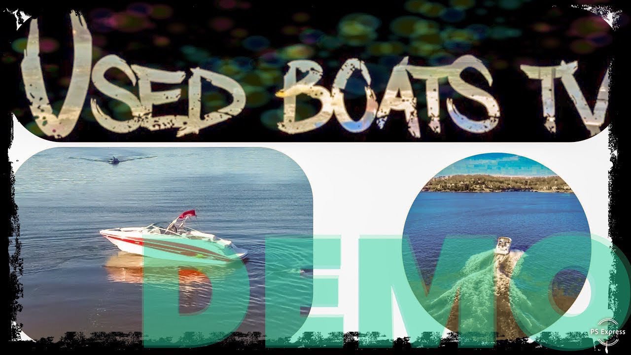 How to operate a Four Winns Boat 250 260 Horizon On Water Demonstration Boat Handling Instructions
