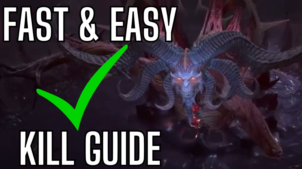 Как быстро и легко убить Убер Мефисто в Diablo 4 (LoH)