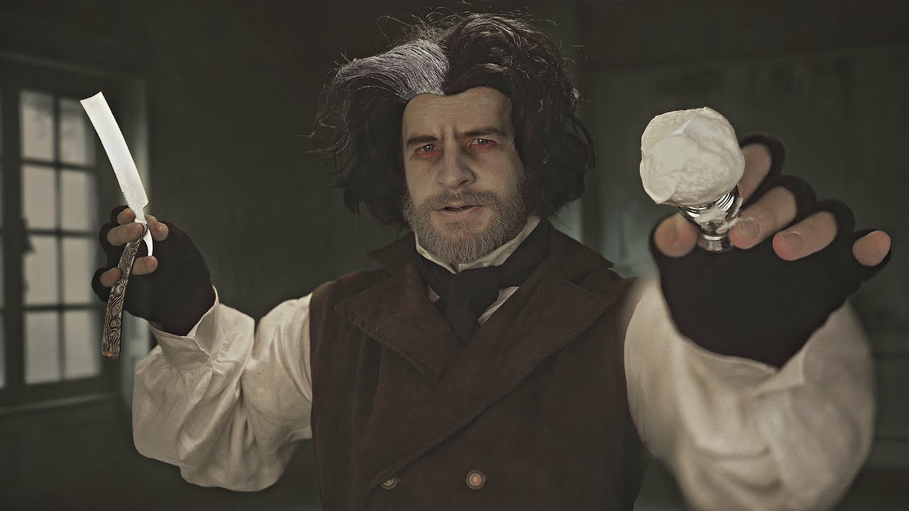 SWEENEY TODD Barbershop | ASMR💈(sleep guaranteed)