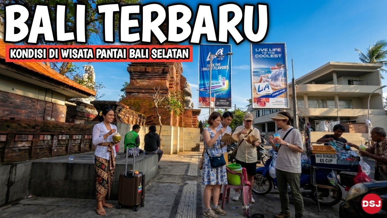 Suasana Pagi di Pantai Legian Bali - Legian Bali terbaru