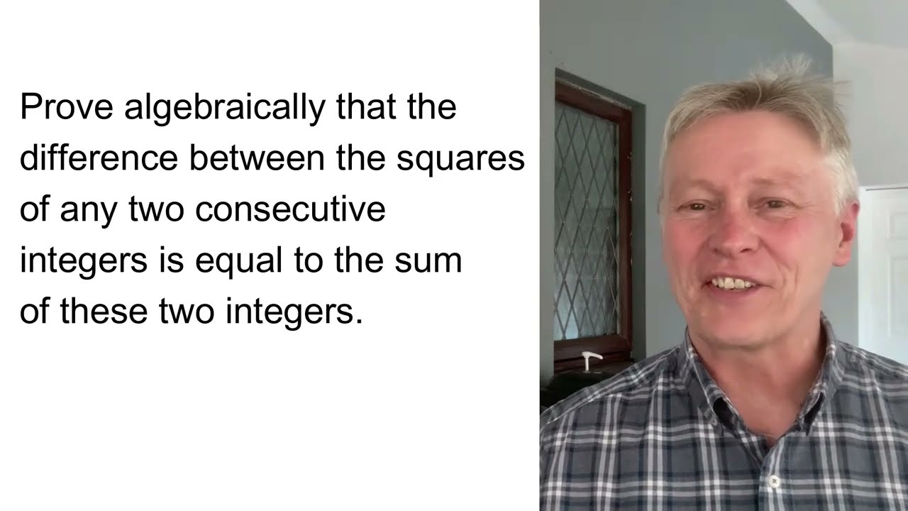 Algebra proof Q3 - GCSE Maths Quick Reminder