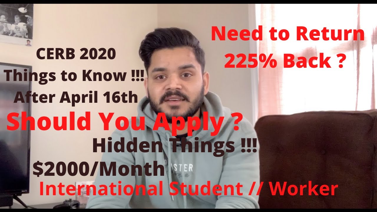 CERB  2020 !!  Special for Students  !! Everything to Know