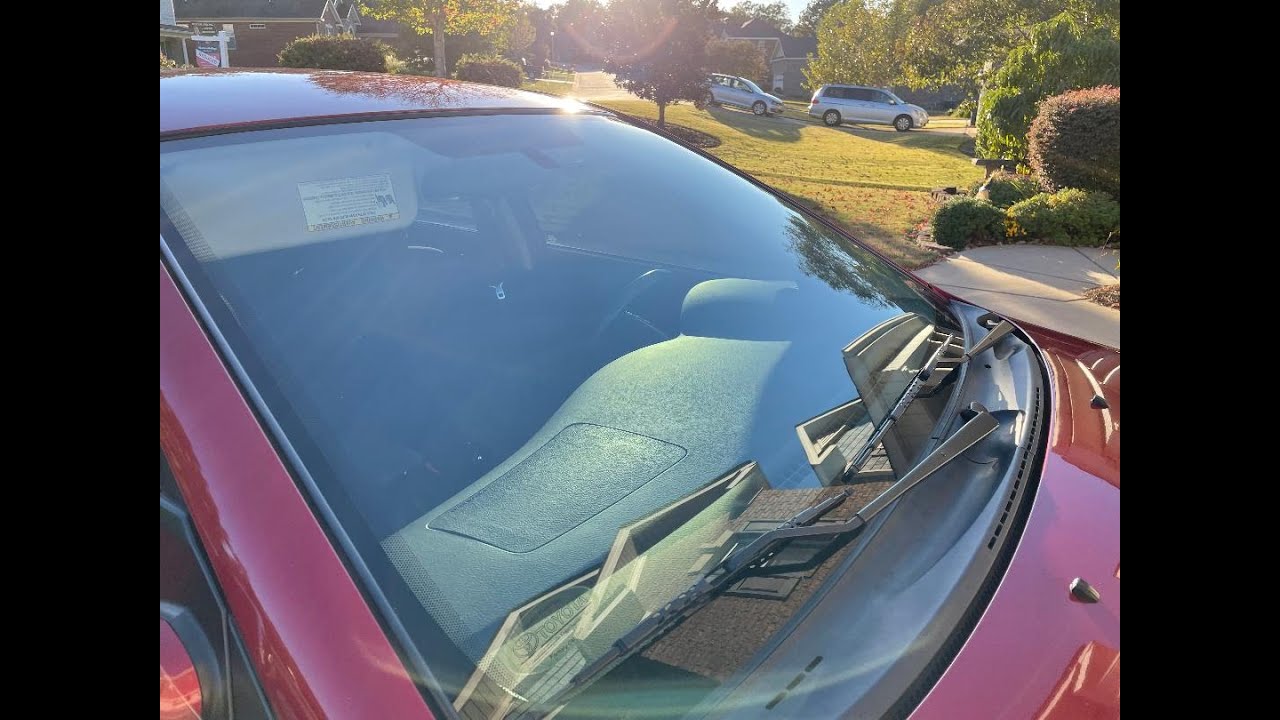 How to polish a windshield with cerium oxide