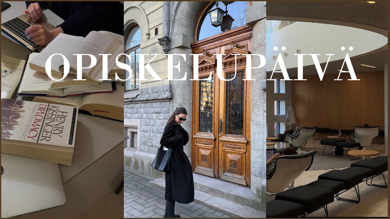 Opiskelupäivä yliopistossa ♡ Millasta on opiskella viestintää?