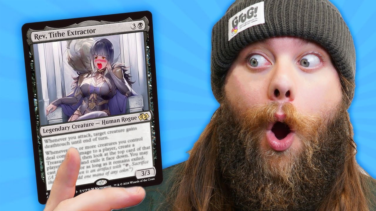 Мы обманом заставили Чада сыграть в Magic: The Gathering