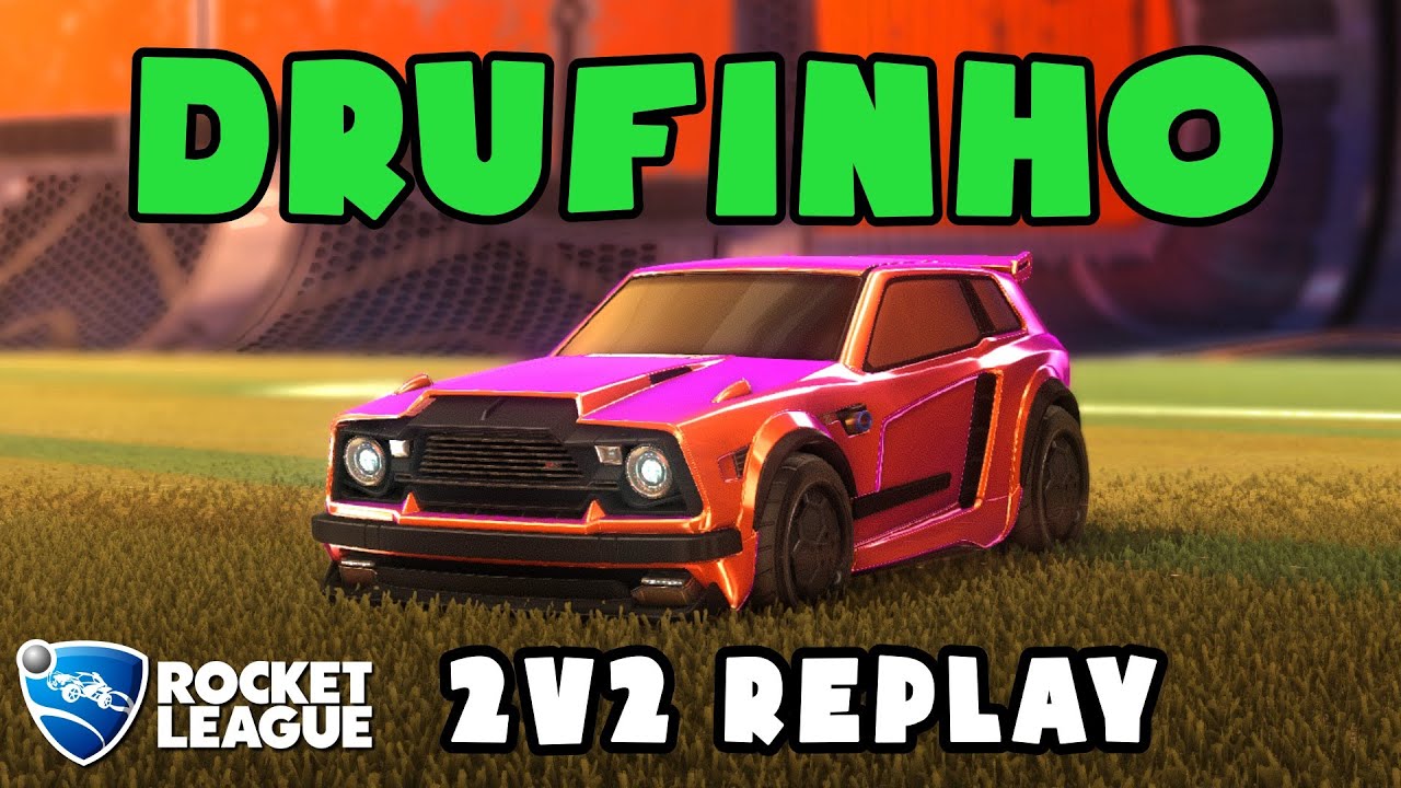 drufinho Ranked 2v2 POV #56 - drufinho & yanxnz VS !slo & saph - Rocket League Replays