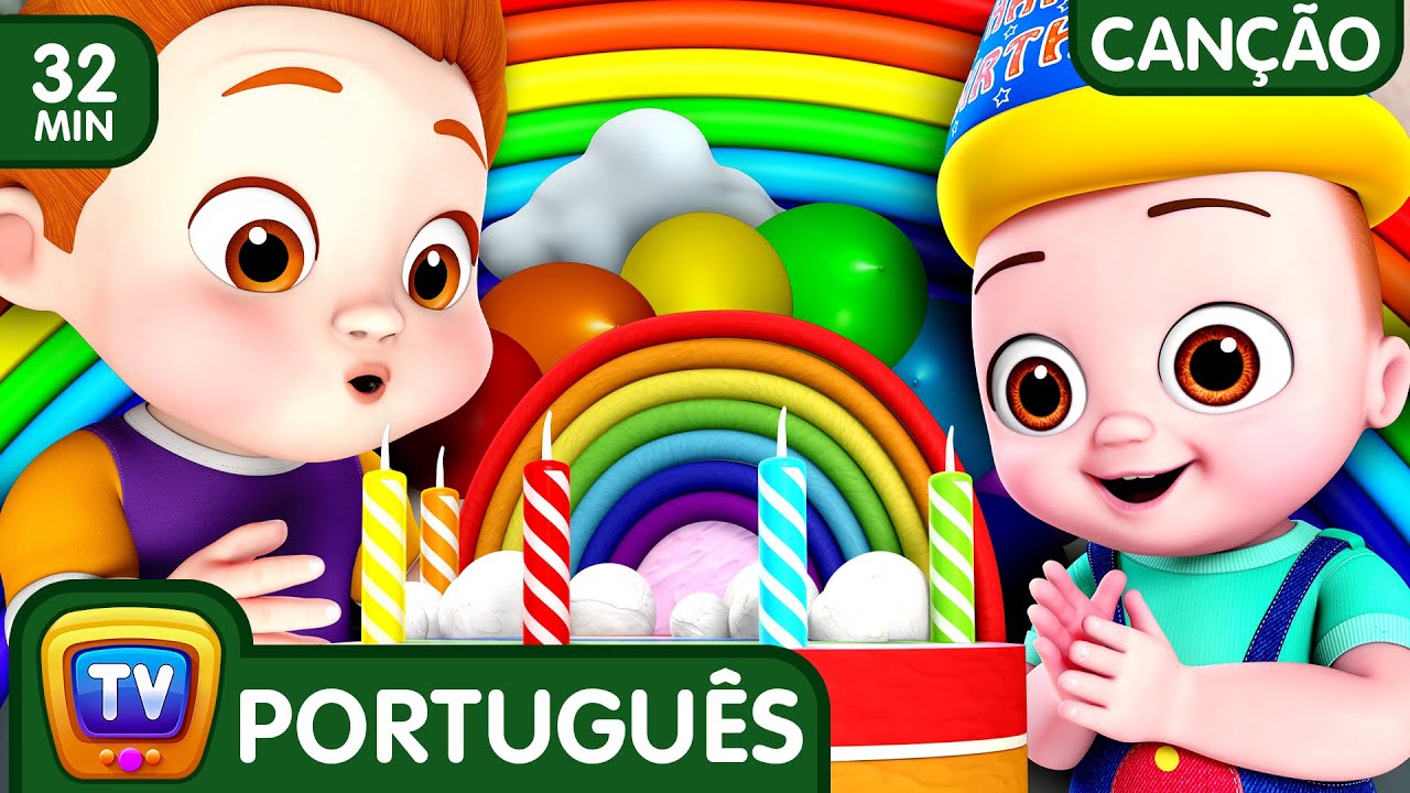 Bolo arco-íris (The Rainbow Cake) – Canções para Crianças - ChuChu TV Coleção