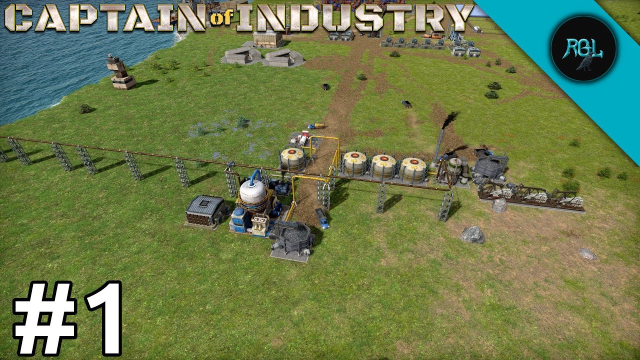 Captain of Industry | Promised Foundry | EP1 | Starting Out and Rushing For That Sweet Oil