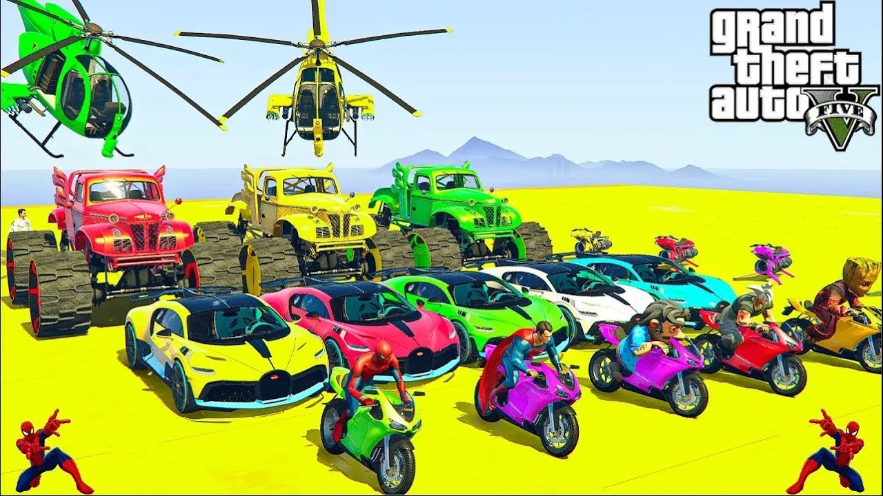 Spider Man Rescue الرجل العنكبوت انقاذbatman vs iron man vs venom funnyGame GTA 5 superhero