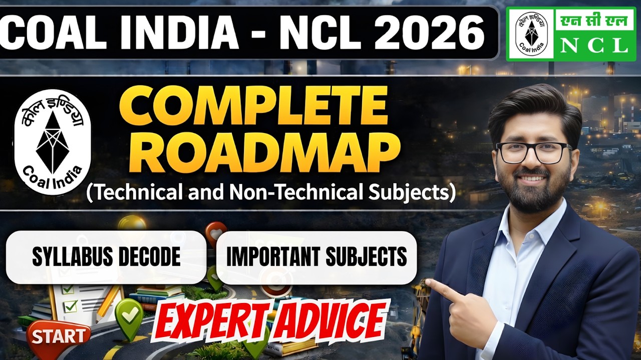 NCL RECRUITMENT 2026 | 270 VACANCY | Complete Roadmap | IMP Subjects  #nclvacancy