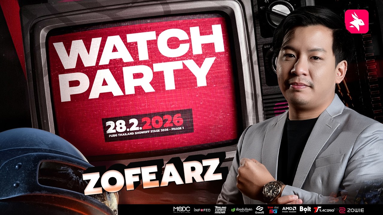 🔴 eArena PUBG - Watch Party Ft. ZoFeaRz - 𝙋𝙐𝘽𝙂 𝙏𝙝𝙞𝙖𝙡𝙖𝙣𝙙 𝙎𝙝𝙤𝙬𝙤𝙛𝙛 𝙎𝙩𝙖𝙜𝙚 𝟮𝟬𝟮𝟲 - 𝙋𝙝𝙖𝙨𝙚 2