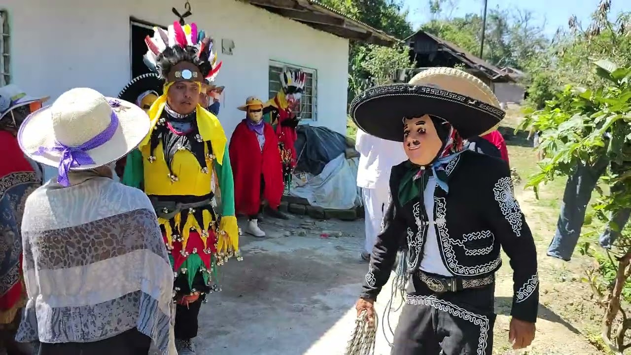 Carnaval 2025 Santa María Apipilhuasco Ixhuatlán de Madero, Ver. 08/03/25 P09 #carnaval #tradicion