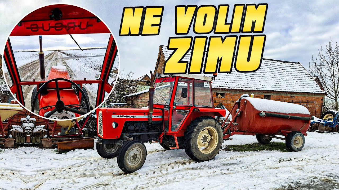 Zimske gadosti | Ugradnja sajli na šupi