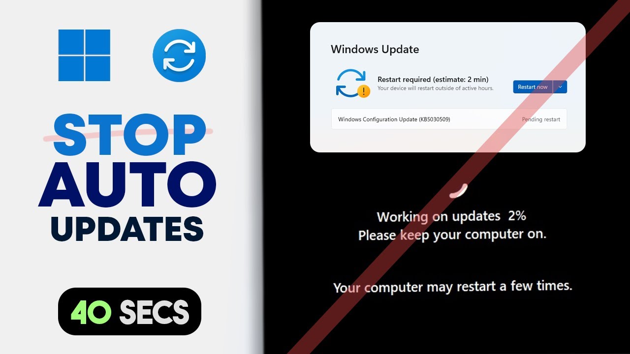 Как навсегда остановить обновления Windows 11 (отключить автоматические обновления)
