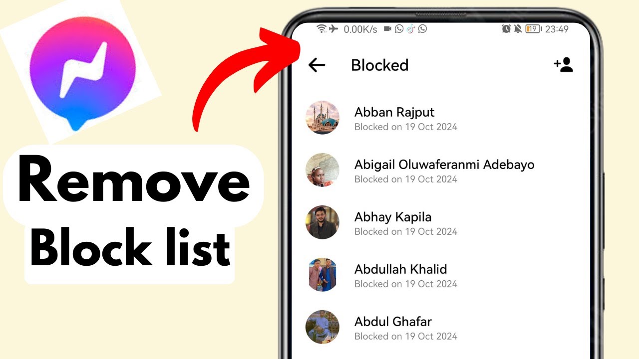 How To Delete Block List on Messenger 2025 - Full Guide