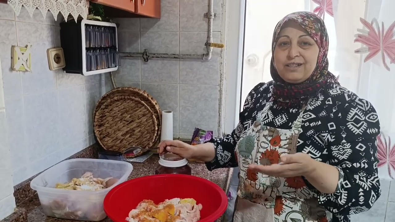 اخر طبخه مع بنتي وصهري اطيب بروستد تابعو معنا لا اخير