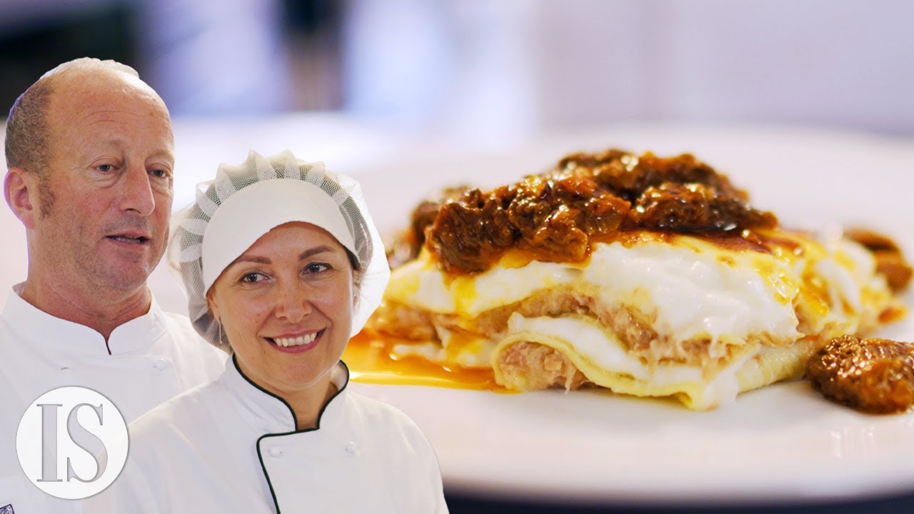 Le lasagne nel più antico ristorante Michelin d'Italia - Arnaldo Clinica Gastronomica*