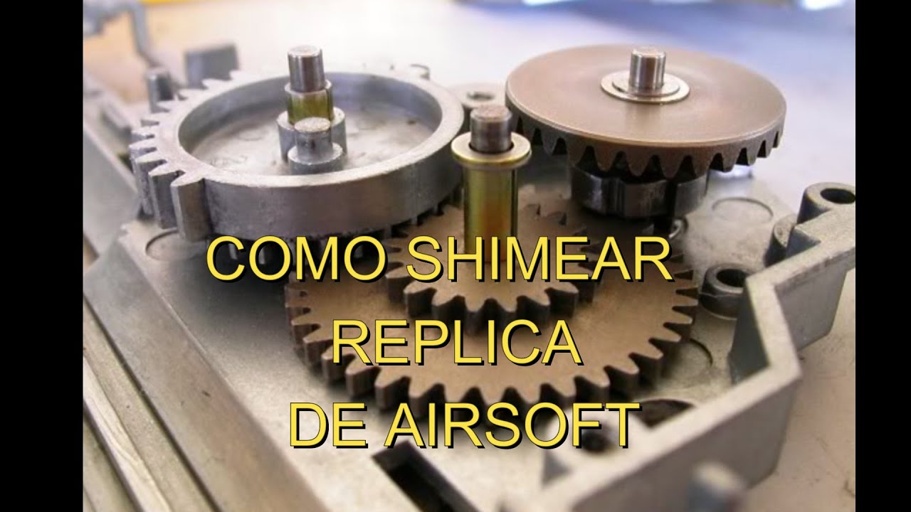 COMO SHIMEAR REPLICA DE AIRSOFT AEG FACIL 2024 UPGRADE